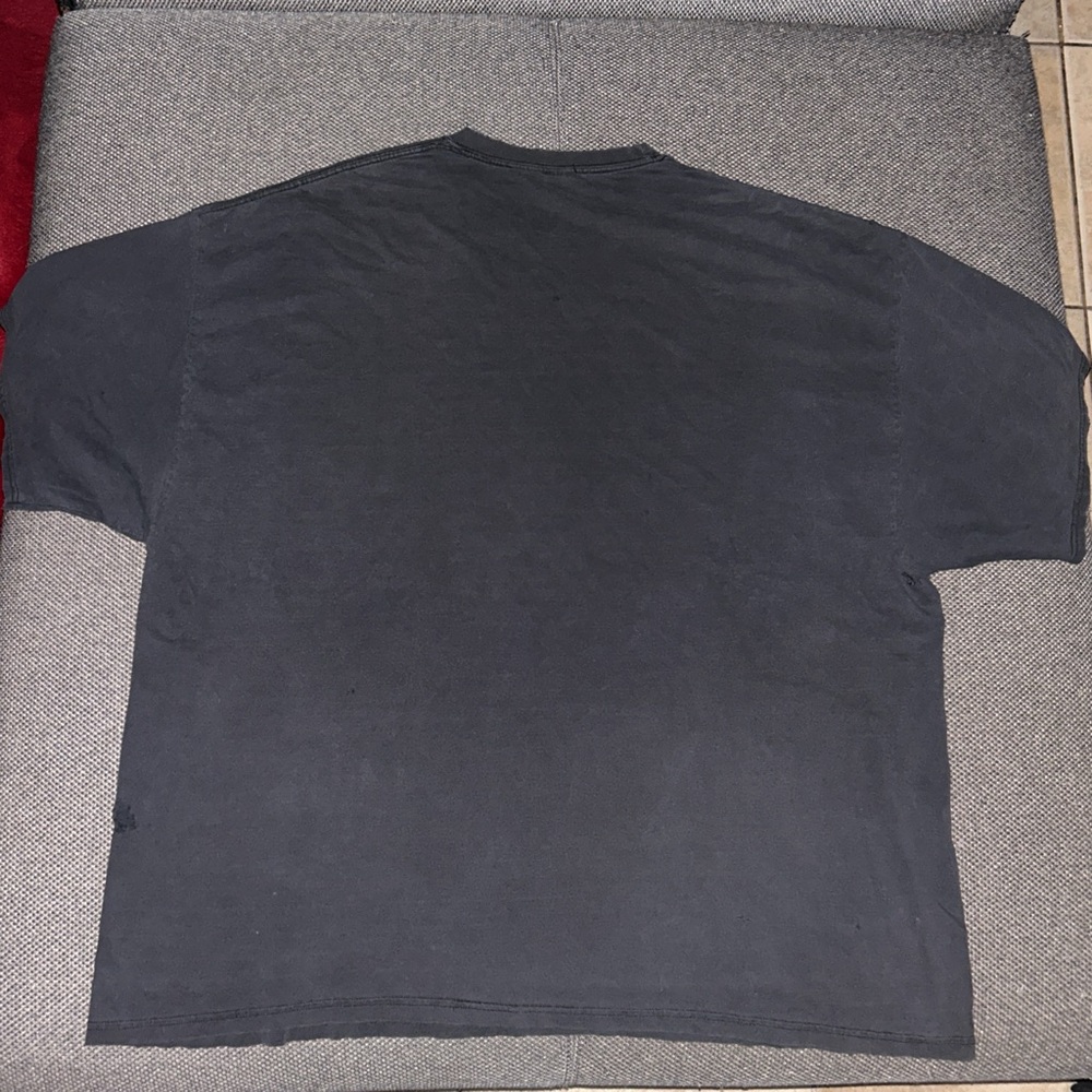 90s/00s Bruce Lee Kung Fu Martial Arts Faded Black Tee - Picture 5 of 5
